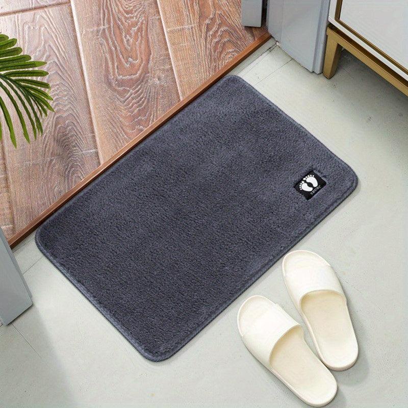Soft Plush Bath Rug Non Slip Shower Carpet for Home Bathroom Machine Washable