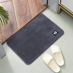 Soft Plush Bath Rug Non Slip Shower Carpet for Home Bathroom Machine Washable
