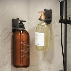 Wall Mounted Lotion Storage Rack Hand Sanitizer Dispenser Organizer