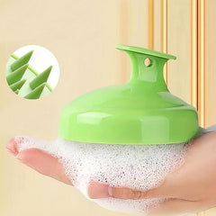 Silicone Shampoo Brush Scalp Massage Hair Comb