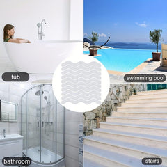 15pcs Luminous Anti Slip Strips for Bathroom and Stairs
