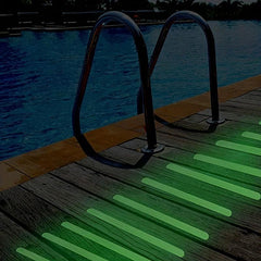 15pcs Luminous Anti Slip Strips for Bathroom and Stairs