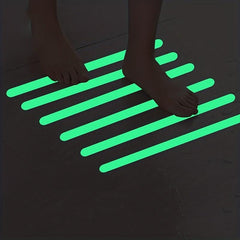15pcs Luminous Anti Slip Strips for Bathroom and Stairs