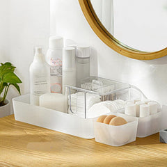 Transparent Frosted Drawer Sorting Box Cosmetic Storage Box