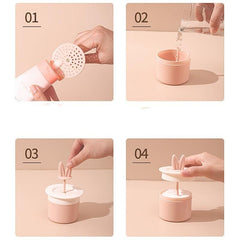 Rabbit Ear Face Foam Maker for Skincare - Bathroom Accessory