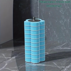 Hotel Disposable Toilet Brush No Dead Corner Wash Set Wall Hanging Cleaning Tool