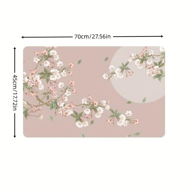 Non Slip Diatom Mud Bath Rug Quick Drying Floor Carpet