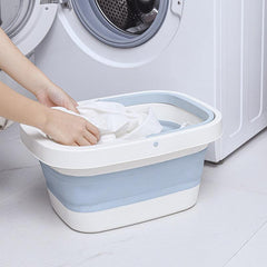 Collapsible Footbath Massage Bucket Foldable Foot Wash Basin