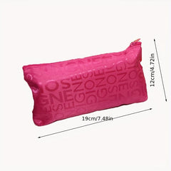 Colorful Zipper Cosmetic Bag for Home and Travel