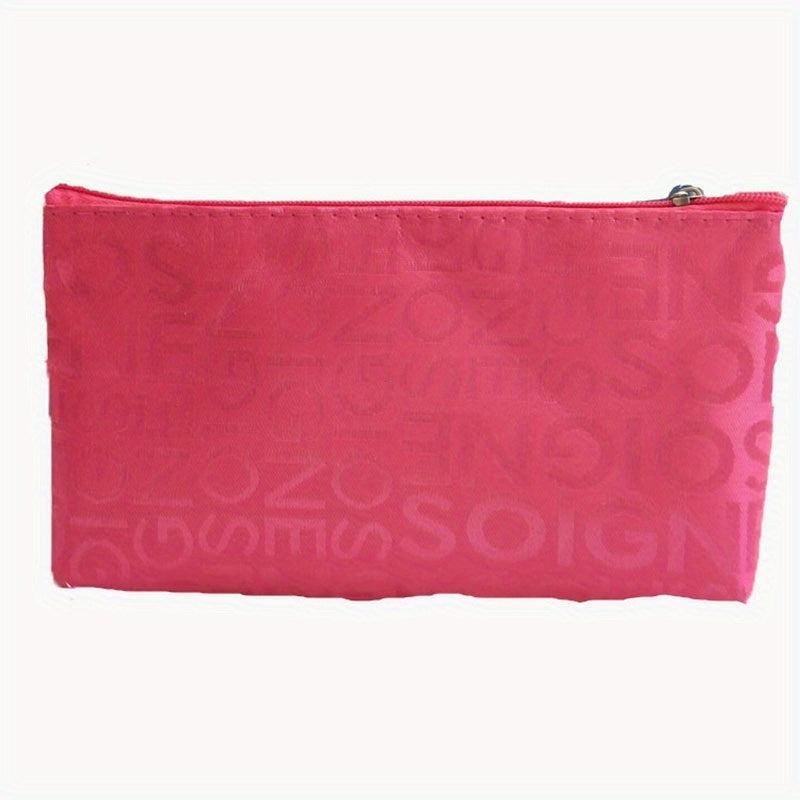 Colorful Zipper Cosmetic Bag for Home and Travel