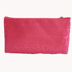 Colorful Zipper Cosmetic Bag for Home and Travel