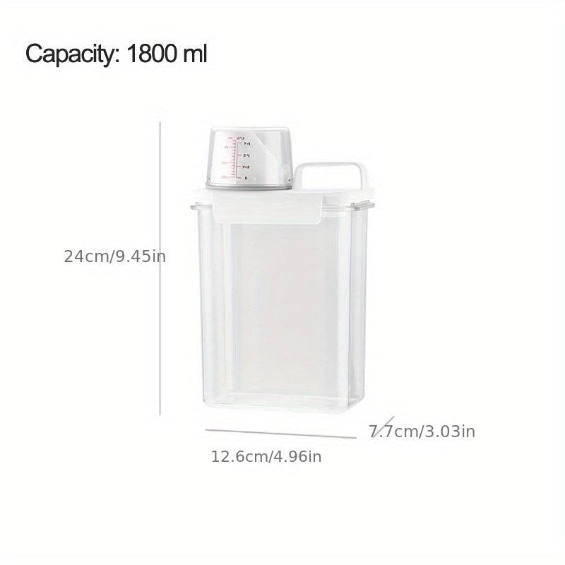 Laundry Detergent Powder Storage Box Large Capacity Dispenser Sealed