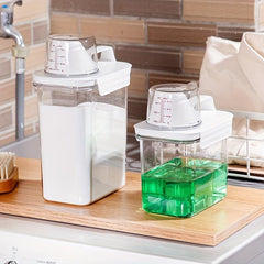 Laundry Detergent Powder Storage Box Large Capacity Dispenser Sealed