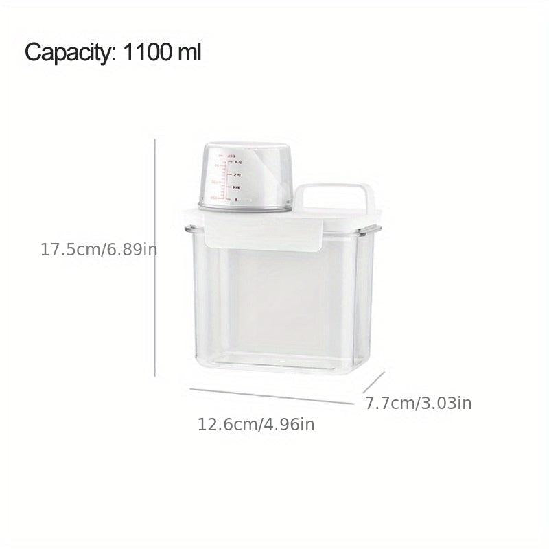 Laundry Detergent Powder Storage Box Large Capacity Dispenser Sealed