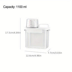 Laundry Detergent Powder Storage Box Large Capacity Dispenser Sealed