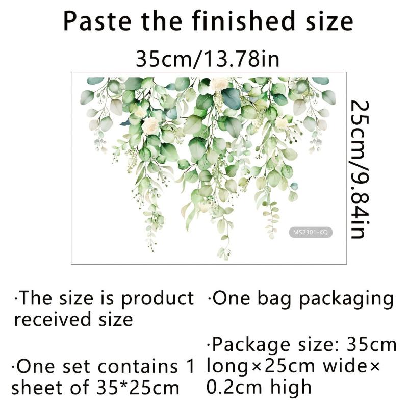Plant Flowers Butterfly Toilet Stickers Bathroom Wall Sticker Toilet Lid Decals