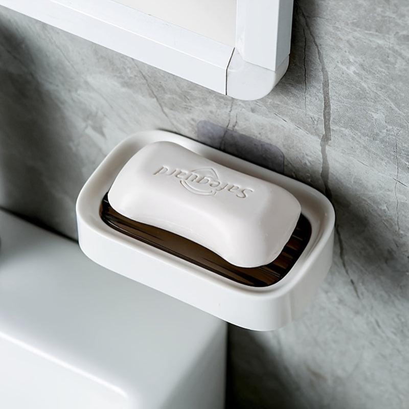 Portable Plastic Soap Dish For Shower Bathroom