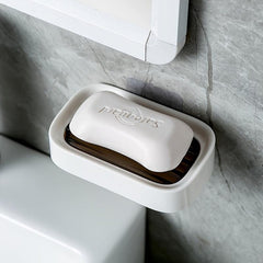 Portable Plastic Soap Dish For Shower Bathroom