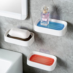 Portable Plastic Soap Dish For Shower Bathroom