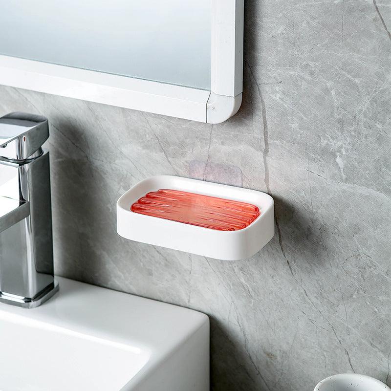 Portable Plastic Soap Dish For Shower Bathroom