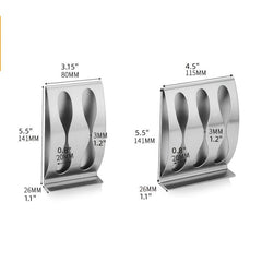 Stainless Steel Toothbrush Holder Wall Mounted Toothbrush Storage Rack