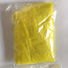 1pc Disposable Rain Poncho for Adults - Thickened, Portable, Transparent