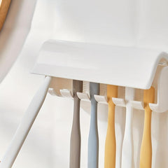Wall Mounted Toothbrush Holder with Cover Bathroom Accessories