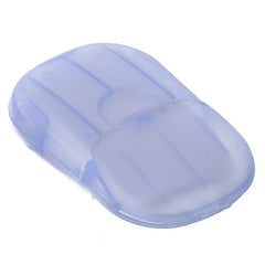 Disposable Soap Flakes Box Portable Hand Wash Soap Papers