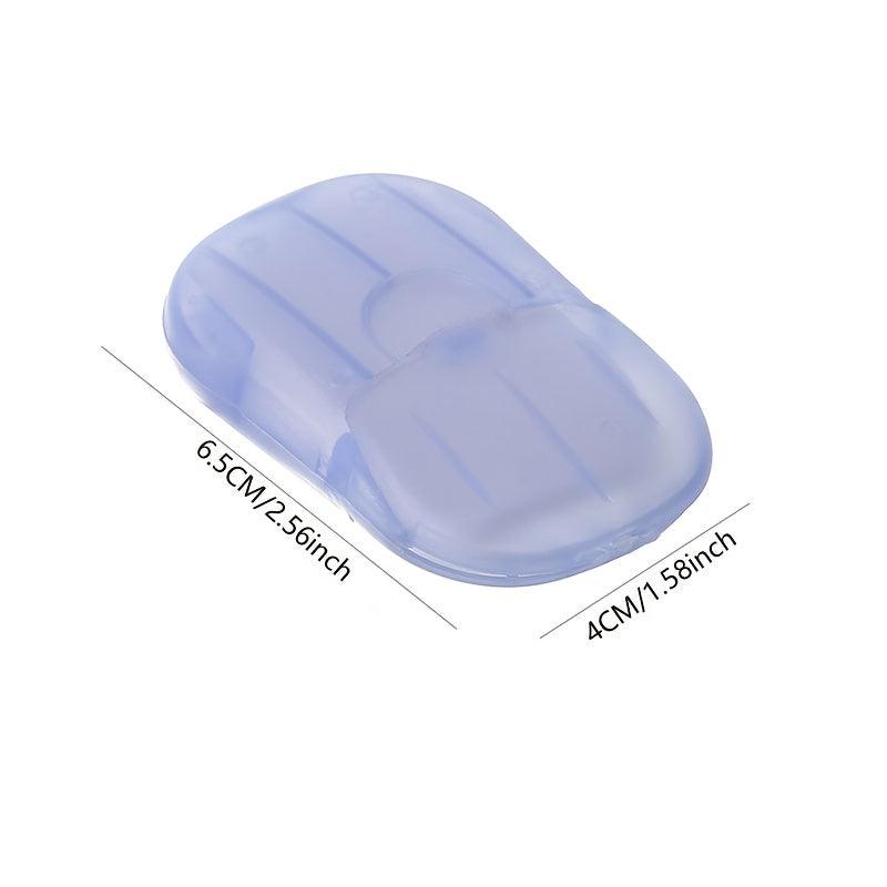 Disposable Soap Flakes Box Portable Hand Wash Soap Papers