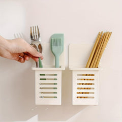 Wall Mounted Storage Box Drain Basket Bathroom Organizer