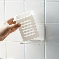 Wall Mounted Storage Box Drain Basket Bathroom Organizer