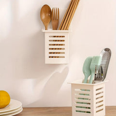 Wall Mounted Storage Box Drain Basket Bathroom Organizer
