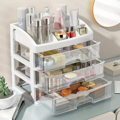 Cosmetics Storage Box Drawer Type Transparent Storage Box