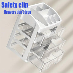 Cosmetics Storage Box Drawer Type Transparent Storage Box