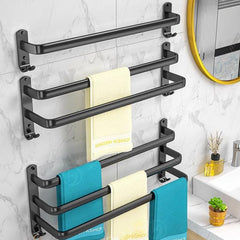 Wall Mounted Towel Bar for Bathroom, Shower Towel Rack, Towel Holder
