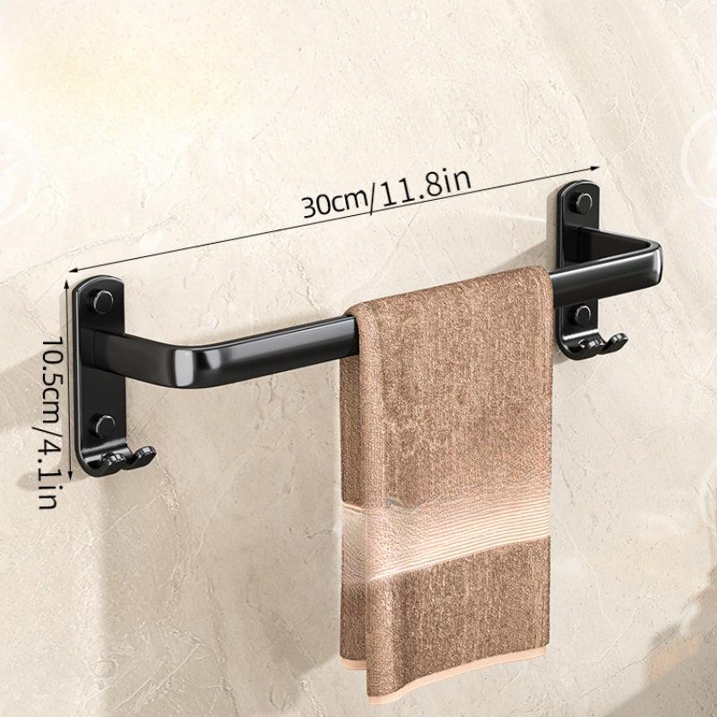 Wall Mounted Towel Bar for Bathroom, Shower Towel Rack, Towel Holder
