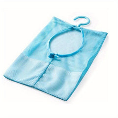 Stylish Bathroom Hanging Clothes Organizer with Hooks