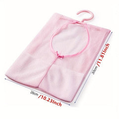 Stylish Bathroom Hanging Clothes Organizer with Hooks