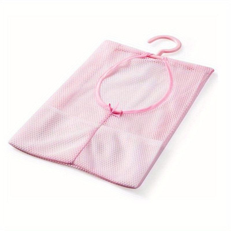 Stylish Bathroom Hanging Clothes Organizer with Hooks