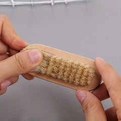 Wooden Fingernail Brush Double Sided Manicure Cleaning Nail Brush