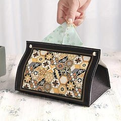 Vintage Tissue Box for Home and Bathroom Stylish Tissue Holder