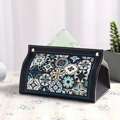 Vintage Tissue Box for Home and Bathroom Stylish Tissue Holder