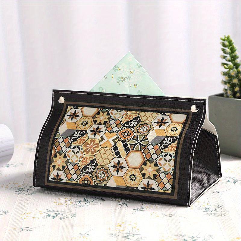 Vintage Tissue Box for Home and Bathroom Stylish Tissue Holder