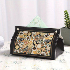 Vintage Tissue Box for Home and Bathroom Stylish Tissue Holder