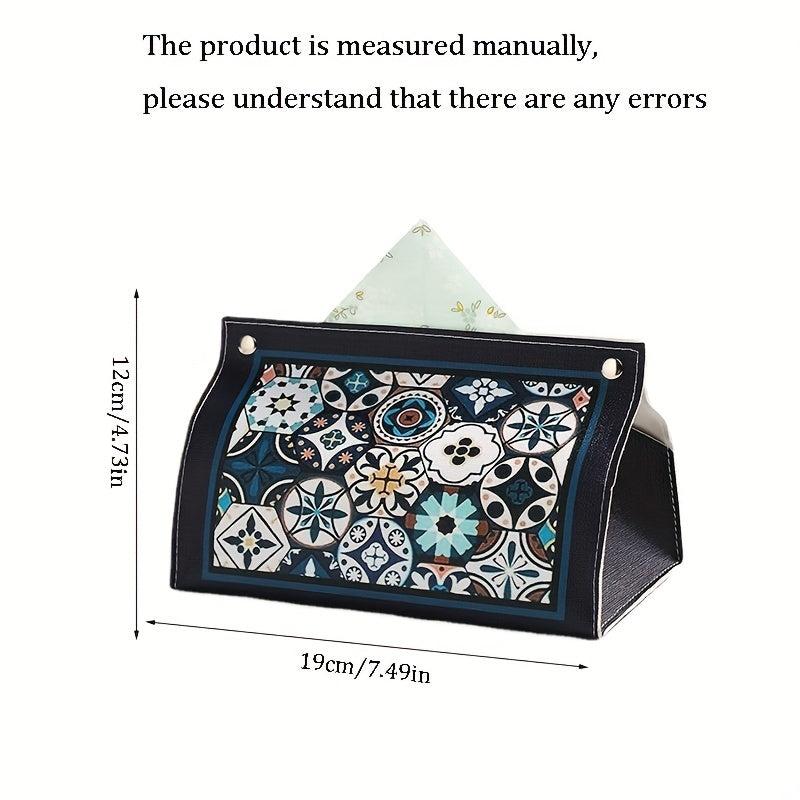 Vintage Tissue Box for Home and Bathroom Stylish Tissue Holder