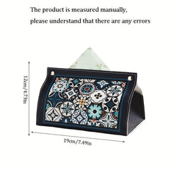 Vintage Tissue Box for Home and Bathroom Stylish Tissue Holder
