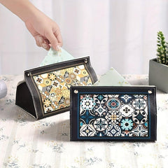 Vintage Tissue Box for Home and Bathroom Stylish Tissue Holder