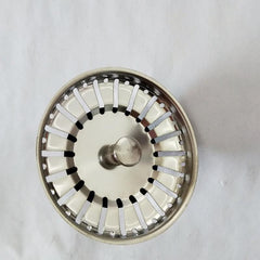 Stainless Steel Sink Strainer Filter Drain Stopper for Bathroom