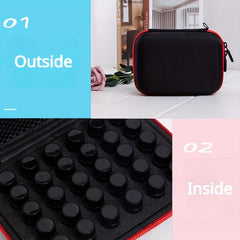 Storage Case For 30 Bottles Of Essential Oils 1ml-3ml