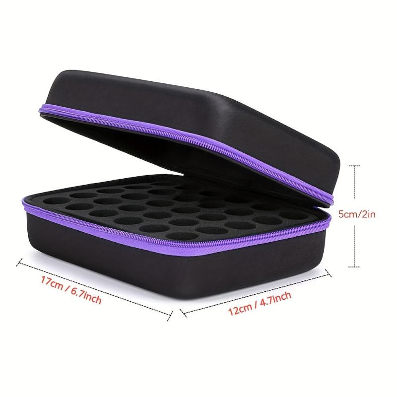 Storage Case For 30 Bottles Of Essential Oils 1ml-3ml